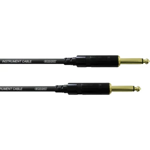 Cordial CCI 3 PP hudobné nástroje kábel [1x jack zástrčka 6,35 mm - 1x jack zástrčka 6,35 mm] 3.00 m čierna