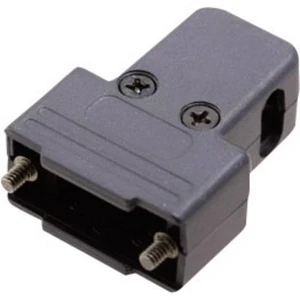 MH Connectors MHTRI-P-09-K 6550-0101-01 D-SUB púzdro Pólov: 9 plast 180 °, 45 °, 45 ° čierna 1 ks