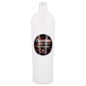 Kallos Cosmetics Chocolate 1000 ml šampón pre ženy na poškodené vlasy; na šedivé vlasy