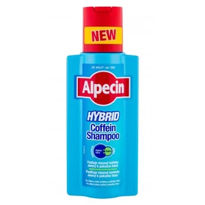 Alpecin Hybrid Coffein Shampoo 250 ml šampón pre mužov na šedivé vlasy; proti vypadávaniu vlasov; na citlivú pokožku hlavy