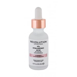 Revolution Skincare Skincare 2% Hyaluronic Acid 30 ml pleťové sérum pre ženy na veľmi suchú pleť; na dehydratovanu pleť; spevnenie a lifting pleti