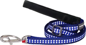 Vodítko RD REFLECTIVE bones DARK BLUE - 2/1,8m