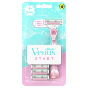 GILLETTE Venus Start Holící strojek pro ženy + Náhradní hlavice 3 ks