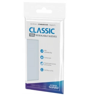 Obaly na karty Ultimate Guard Classic Resealable Standard Size - 100 ks