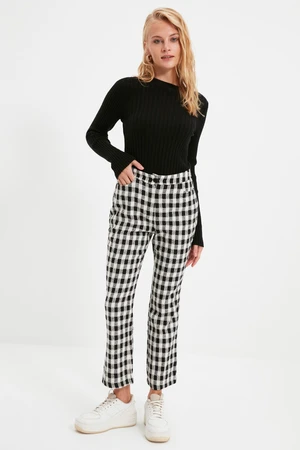 Pantaloni da donna Trendyol Plaid