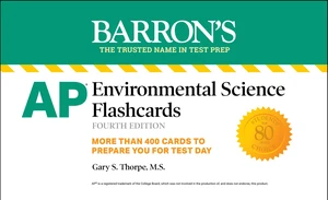 AP Environmental Science Flashcards, Fourth Edition