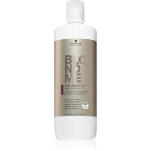 Schwarzkopf Professional Blondme All Blondes Light vyživující šampon pro jemné až normální vlasy 1000 ml