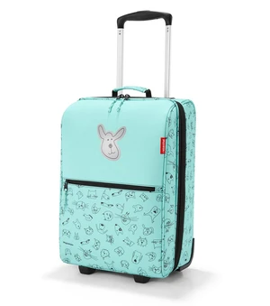 Dětská taška na kolečkách Reisenthel Trolley XS kids Cats and dogs mint