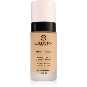 Collistar Impeccabile Long Wear Foundation dlouhotrvající make-up SPF 15 3N Natural 30 ml