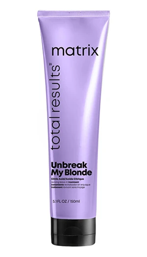 Matrix Bezoplachová starostlivosť pre zosvetlené vlasy Total Results Unbreak My Blonde