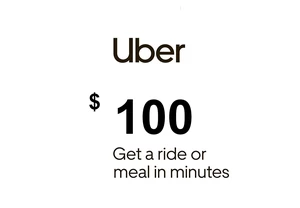 Uber $100 US Gift Card