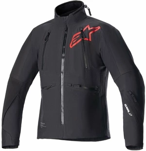 Alpinestars Hyde XT Drystar XF Jacket Black/Bright Red M Geacă textilă