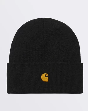 Carhartt WIP Chase Beanie Black / Gold