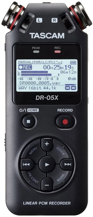Tascam DR-05X Negro Grabadora digital portátil