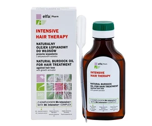 Olej proti vypadávaniu vlasov Elfa Pharm Intensive Hair Therapy Natural Burdock Oil - 100 ml