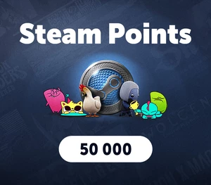 50.000 Steam Points Manual Delivery