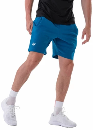 Nebbia Relaxed-fit Shorts with Side Pockets Blue 2XL Fitness pantaloni