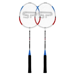 Spokey FIT ONE II Badminton set - 2 rackets, blue