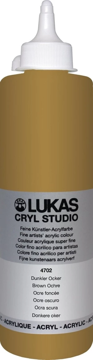 Lukas Cryl Studio Acrylfarbe 500 ml Brown Ochre