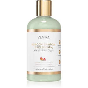 Venira Šampon pro podporu růstu přírodní šampon s kolagenem s vůní Mango-Lychee 300 ml