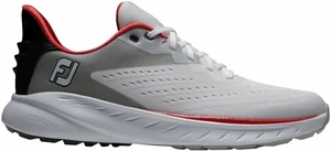 Footjoy Flex XP Mens Golf Shoes Alb/Negru/Roșu 43
