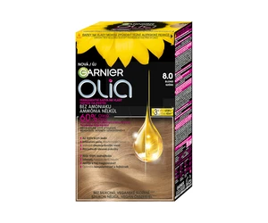 Permanentná olejová farba Garnier Olia 8.0 blond + darček zadarmo