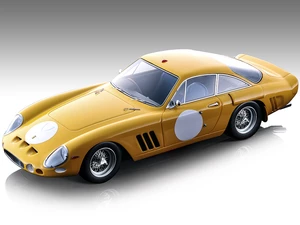 Ferrari 330 LMB Yellow "Press Version" (1963) "Mythos Series" Limited Edition to 55 pieces Worldwide 1/18 Model Car by Tecnomodel