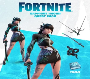 Fortnite - Sapphire Hagiri Quest Pack DLC BR XBOX One / Xbox Series X|S CD Key