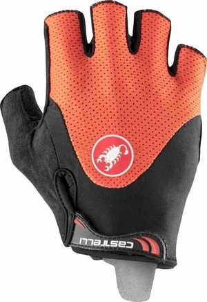 Castelli Arenberg Gel 2 Gloves Fiery Red/Black M Guantes de ciclismo