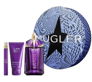 Thierry Mugler Alien - EDP 60 ml (plnitelná) + EDP 10 ml (plnitelná) + tělové mléko 50 ml