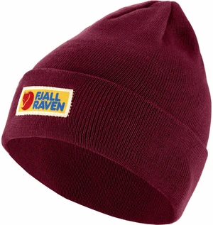 Fjällräven Vardag Classic Beanie Bordeaux Red Lyžiarska čiapka