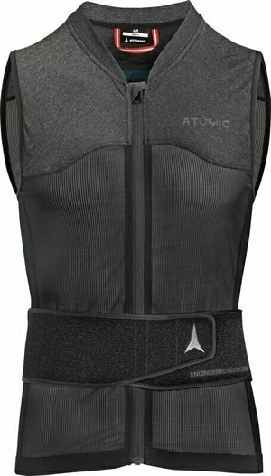Atomic Live Shield Vest AMID All Black XL Protector de esquí