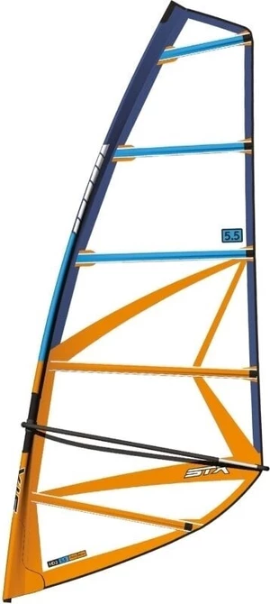 STX Laken für Paddleboard HD20 Rig 5,5 m² Blau-Orange