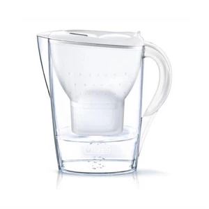 Filtrácia vody Brita Marella Cool Memo biela filtračná kanvica • celkový objem 2,4 l • objem prefiltrovanej vody 1,4 l • indikátor životnosti filtra •