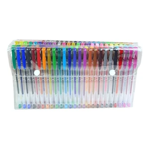 Gel Pens 100-Color Set for Coloring Books Colored Gel Pen 0.5mm Fine Point Great for Kids Adult Doodling Drop Shipping