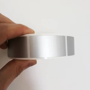 500pcs 23*42mm Silver And Gold Scratch Off Sticker , Can Use Scrape Off For Password Card