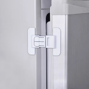 Kids Security Protection Refrigerator Lock Home Furniture Cabinet Door Safety Locks Anti-Open Water Dispenser Locker Buckle