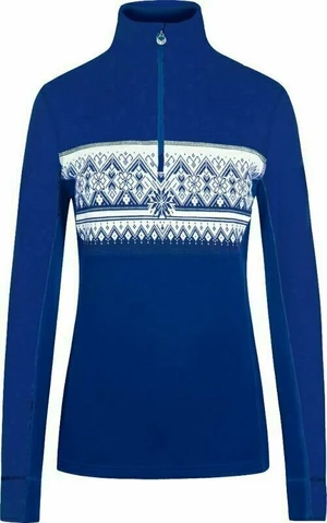 Dale of Norway Moritz Basic Womens Sweater Superfine Merino Ultramarine/Off White S Svetr