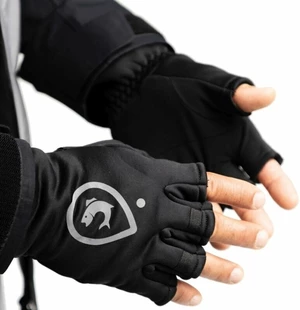 Adventer & fishing Des gants Warm Gloves Black M-L