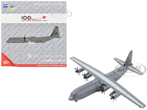 Lockheed C-130J-30 Transport Aircraft "Royal Australian Air Force - 100 Years Cententary" Gray "Gemini Macs" Series 1/400 Diecast Model Airplane by G