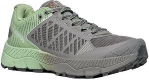 Scarpa Spin Ultra Shark/Mineral Green 36 Chaussures de trail running