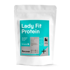 KOMPAVA LadyFit protein jahoda-malina 500 g 16,5 dávek