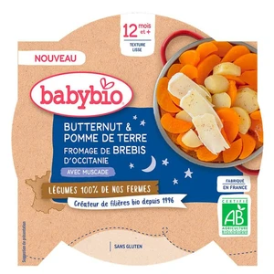 BABYBIO Brambory máslová dýně ovčí sýr 230 g