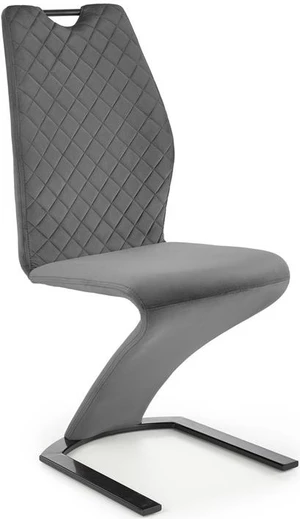 HALMAR Jídelní židle K442 šedá