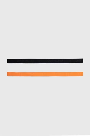 Čelenky Under Armour 2-pak oranžová farba, 1376723