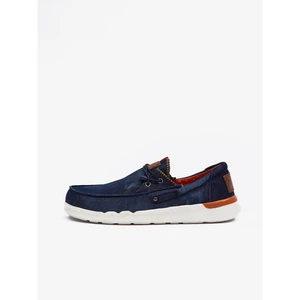 Replay Moccasins Scarpa Navy - Mens