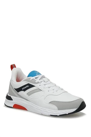 KINETIX Axion Pu 3Pr Men's Sneaker Shoes White A Gray Navy Blue.