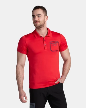 Červené pánske športové polo tričko Kilpi GIVRY