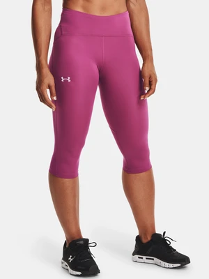 Under Armour Leggings W UA Fly Fast Speed Capri-PNK - Women's