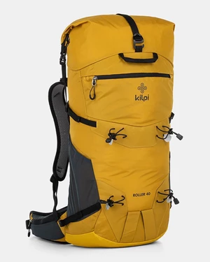 Horčicový unisex športový ruksak Kilpi ROLLER